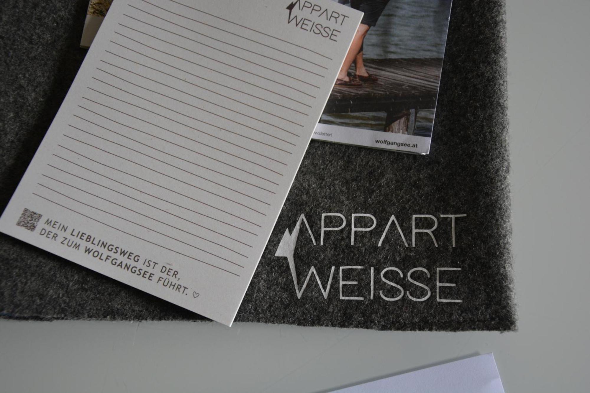 Appart Weisse Urlauben Am Wolfgangsee Санкт Гилген Екстериор снимка