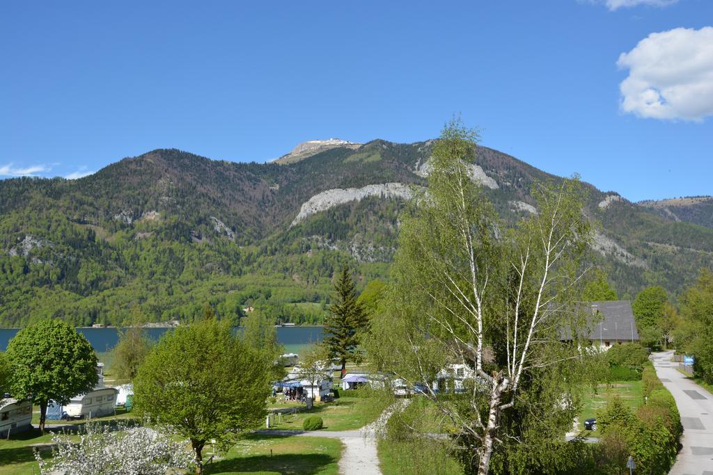 Appart Weisse Urlauben Am Wolfgangsee Санкт Гилген Екстериор снимка
