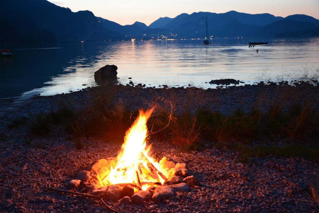 Appart Weisse Urlauben Am Wolfgangsee Санкт Гилген Екстериор снимка