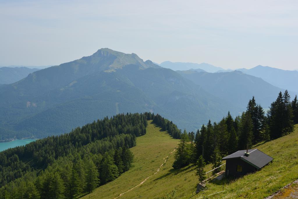 Appart Weisse Urlauben Am Wolfgangsee Санкт Гилген Екстериор снимка