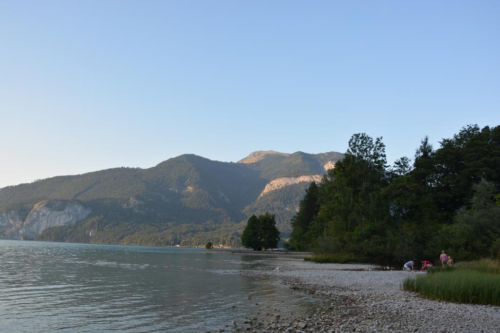 Appart Weisse Urlauben Am Wolfgangsee Санкт Гилген Екстериор снимка